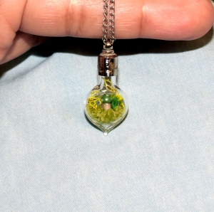Custom Lost World Necklace for Sabine close-up