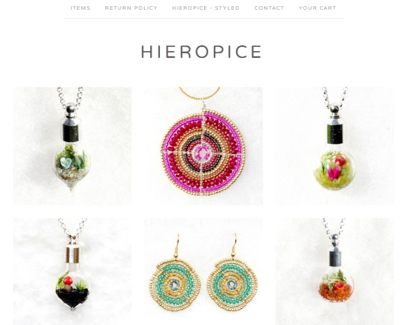 Hieropice homepage
